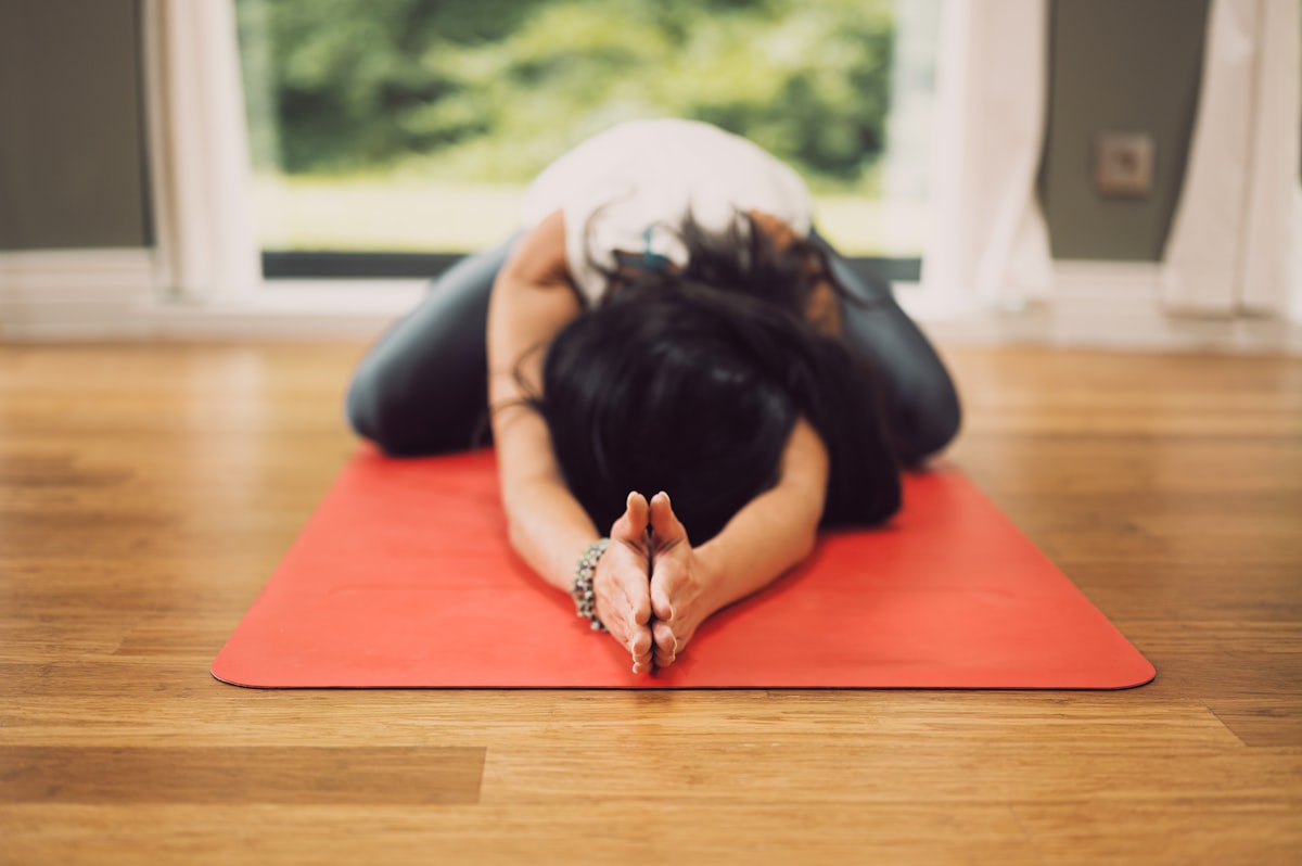 Neck stretching exercise
